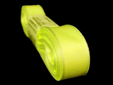 Wstążka 15mm tafta cytrynowa