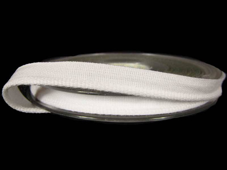 Kapitałka 0,9cm bawełniana biała