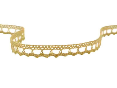 Koronka 0,9cm bawełniana beż