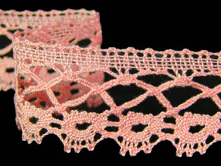 Koronka 3,2cm bawełniana morela