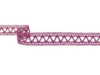 Wstawka 1,1cm bawełniana buraczek