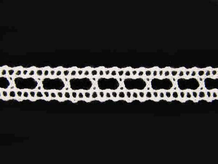 Wstawka 1,3cm bawełniana biała