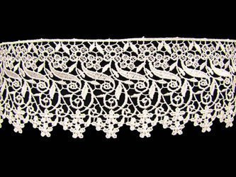 Koronka 8cm gipiurowa ecru