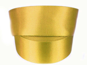 Wstążka 40mm atłas złota