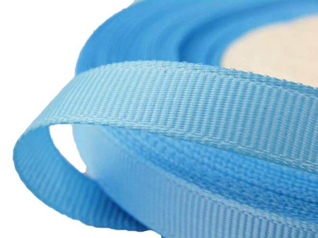 Taśma 9mm ryps poliestrowa niebieska