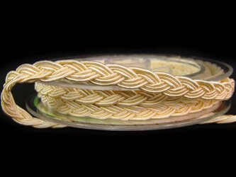 Taśma 0,7cm galonowa krem