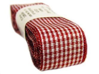 Wstążka 25mm PEPITO bordo