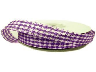 Wstążka 12mm PEPITO fiolet