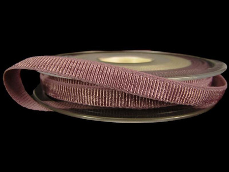 Taśma 8mm elastyczna ryps wrzos