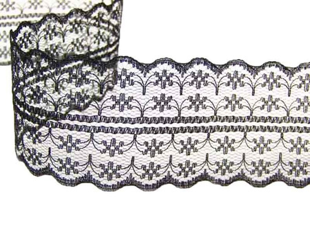 Wstawka 4,5cm stabilna czarna