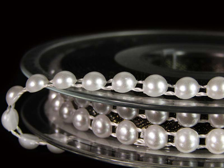 Pół-perły 6mm białe