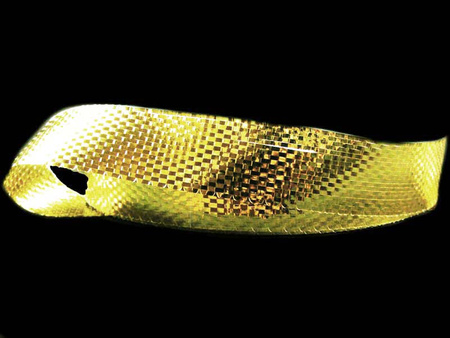 Wstążka 15mm lurex złoto