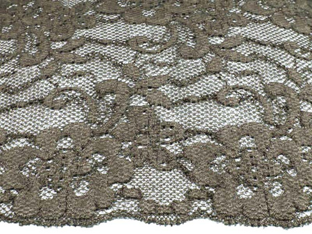 Wstawka 15,5cm elastyczna brąz