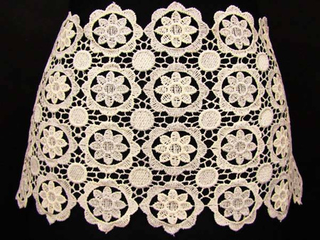 Wstawka 20cm gipiurowa krem_popiel