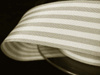Taśma 25mm acetat STRIPES popiel