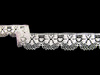 Koronka 1,5cm bawełniana biała