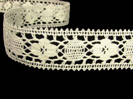 Wstawka 3,3cm bawełniana ecru