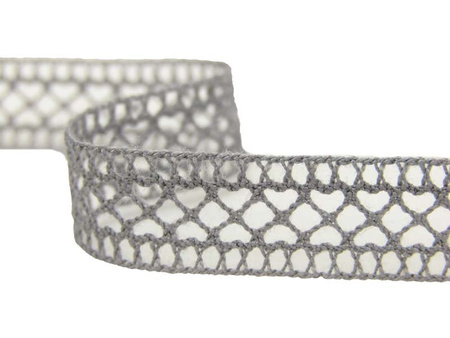 Wstawka 1cm bawełniana popiel