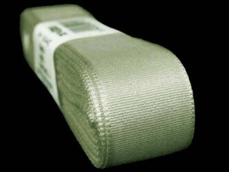 Wstążka 25mm tafta jasny popiel