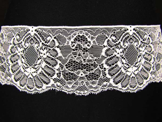 Koronka 9cm stabilna IVORY