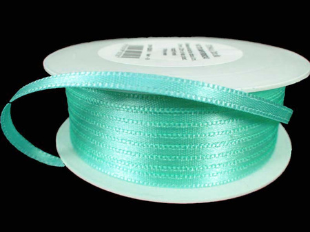 Wstążka 3mm atłas mięta