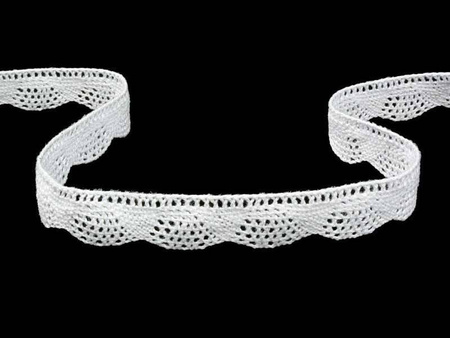 Koronka 1,5cm bawełniana biała