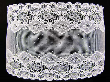 Wstawka 18cm elastyczna biała