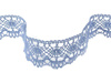 Koronka 5,1cm bawełniana niebieska