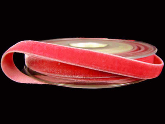 Aksamitka 9mm elastyczna koral