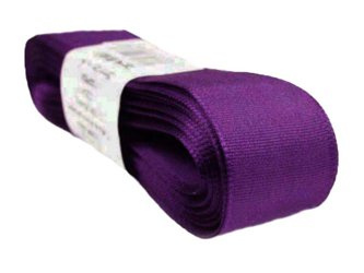 Wstążka 25mm tafta ciemnofioletowa