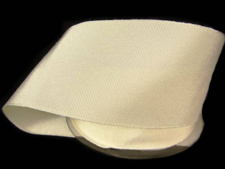 Taśma 52mm ryps bawełniano-poliamidowa ecru