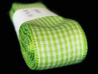 Wstążka 25mm PEPITO pistacjowa