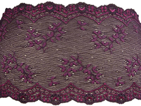 Wstawka 16cm elastyczna śliwka