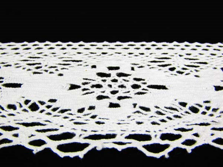 Koronka 6cm bawełniana biała