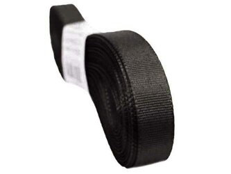 Wstążka 9mm tafta popiel grafitowy