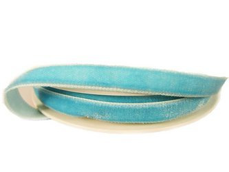 Aksamitka 9mm turkus