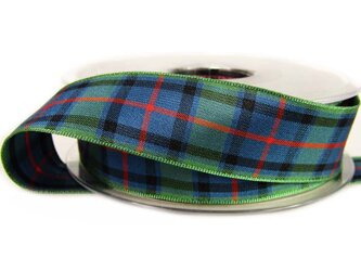Wstążka 25mm kratka szkocka Flower of Scotland