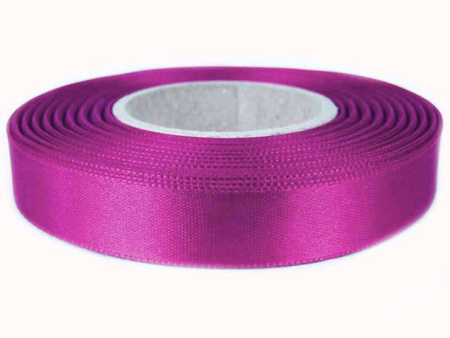 Wstąża 15mm atłas purpura