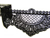 Koronka 6,5cm tiulowa czarna