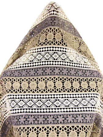 Koronka 130cm gipiurowa natural