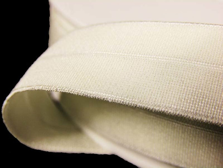 Lamówka 1,5cm elastyczna MAT kość słoniowa