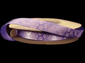 Wstążka 10mm atłas PIWONIA fiolet