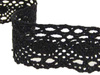 Koronka 4,5cm bawełniana czarna