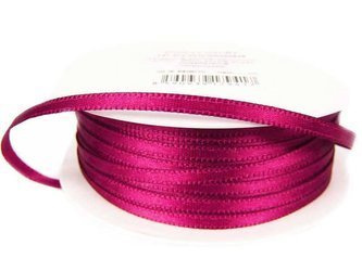 Wstążka 3mm atłas burak