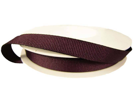 Taśma 9mm ryps poliestrowa śliwka