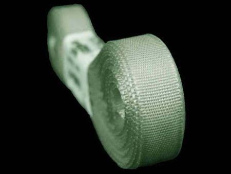 Wstążka 9mm tafta jasny popiel