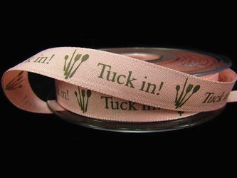 Wstążka 15mm tafta TUCK IN róż
