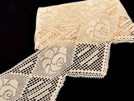 Koronka 13,5cm bawełniana naturalna
