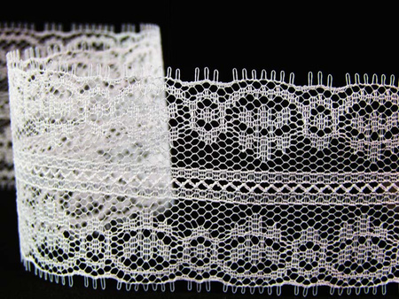 Wstawka 3,8cm stabilna biała