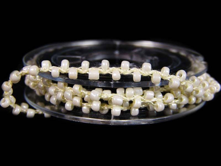 Taśma ozdobna KORALIK ecru